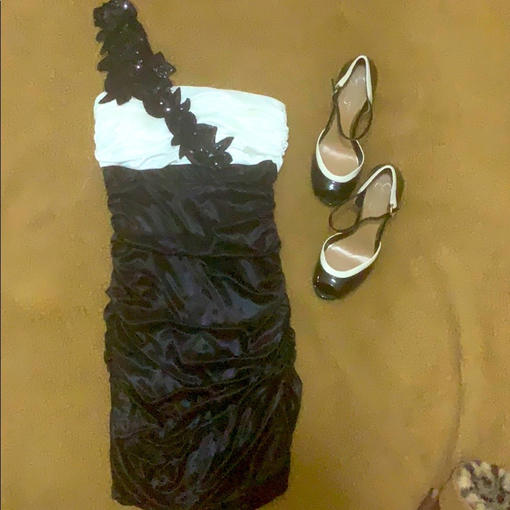 Dress and shoe